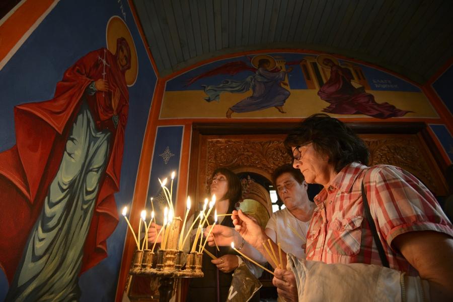 Тя се върна заради нас