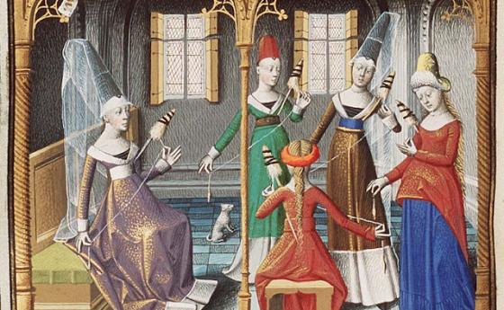 Средновековните жени са използвали неофициални социални мрежи