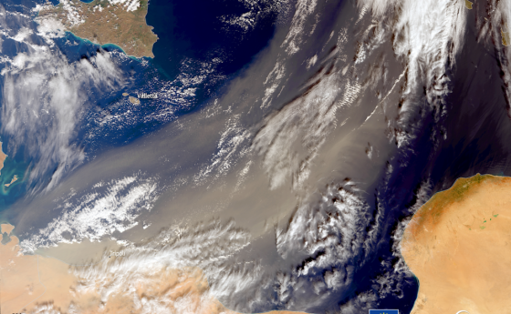 Облак прах от Сахара замърси въздуха в Южна Европа