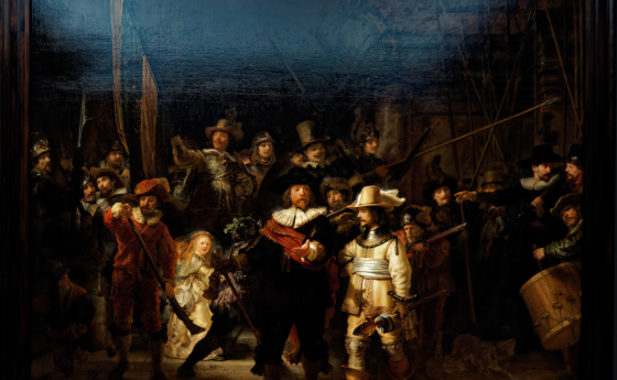 10-милионният посетител на Rijksmuseum наистина спал под картина на Рембранд