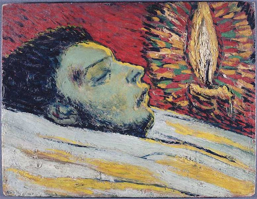 Смъртта на Касагемас, худ. Пабло Пикасо