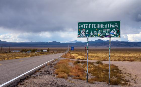 „Извънземната” магистрала в Невада