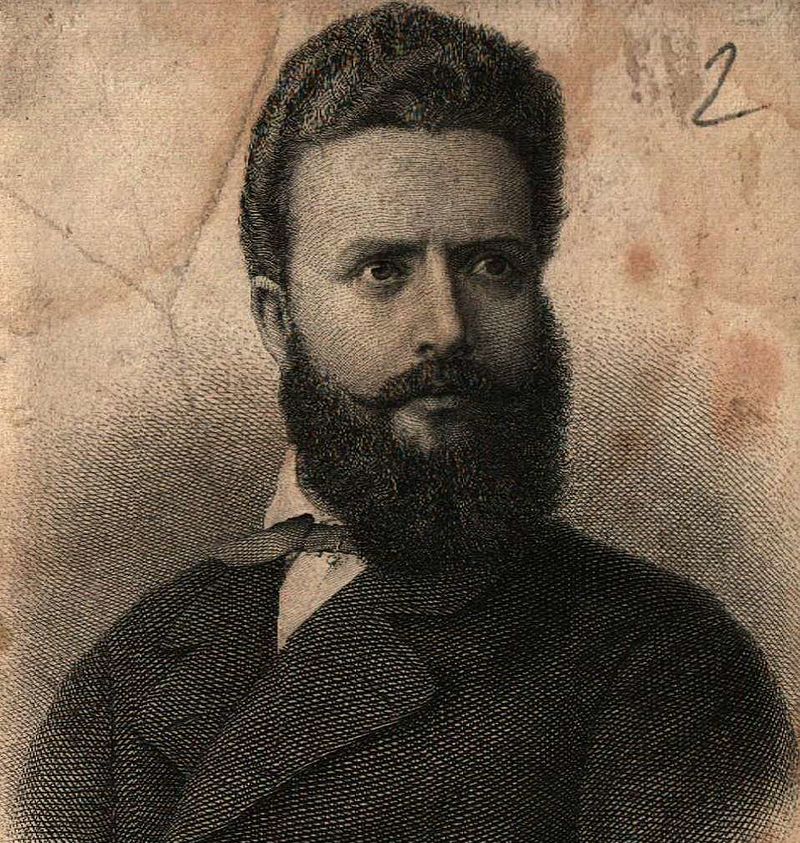 Портрет на Христо Ботев от 1875 г. Източник: ДА „Архиви“