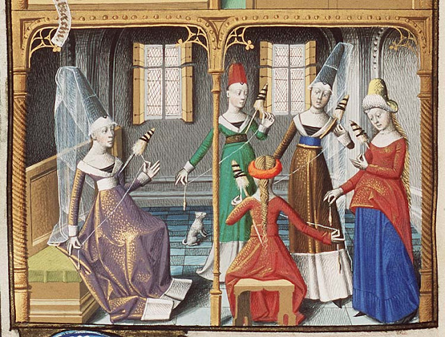 Средновековните жени са използвали неофициални социални мрежи